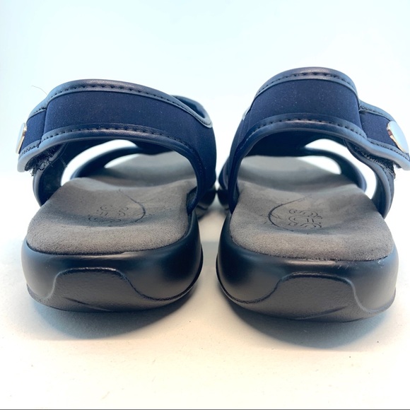 SAS NWOT Navy Blue Harmony Tripad Comfort Sandals - Picture 7 of 8